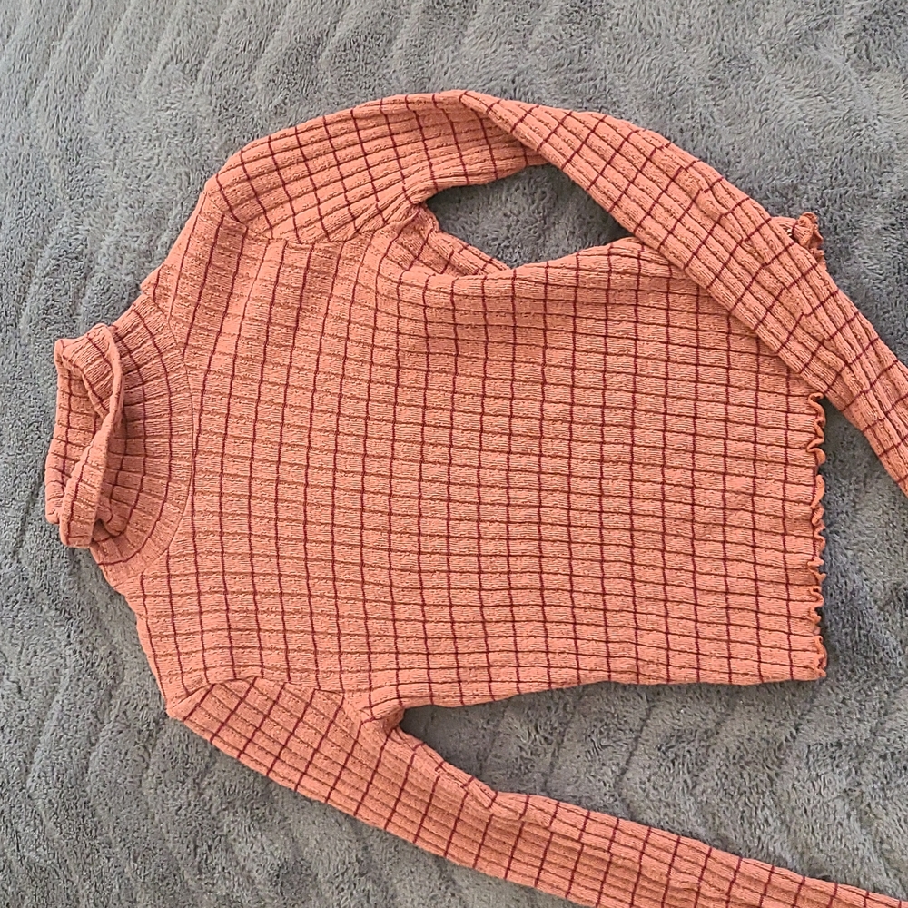 Turtleneck Long Sleeve Crop